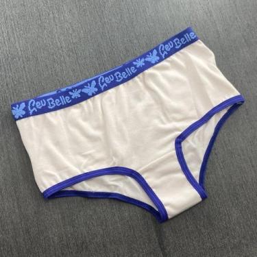 Imagem de Calcinha Bolero em Algodão Cor:Marfim/ Viés BicTamanho:M - Ternura Ínt