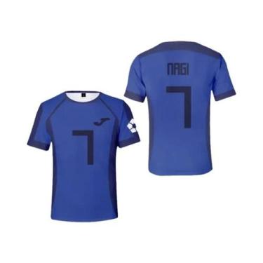 Imagem de Camiseta Masculina De Manga Curta Impressa Em 3D Azul JOMA Moda De Ver