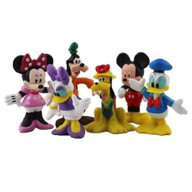 Imagem de Boneco de ação Disney Mickey Minnie Mouse Donald Daisy Duck - Gloome S