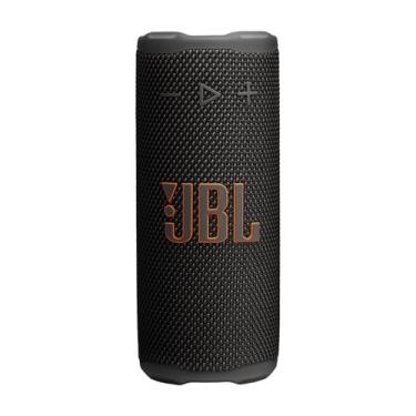 Imagem de JBL, Caixa de Som, Grip, Bluetooth, Portátil, À Prova D'água e Poeira, Bateria de até 46h, Auracast, Som JBL Pro, AI Sound Boost, 16W RMS - Preta