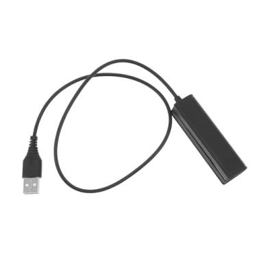 Imagem de KALLORY Cabo adaptador RJ9 para USB para fones de ouvido, conector macho para fêmea, laptops e computadores, conversor USB de alta velocidade para dispositivos de áudio