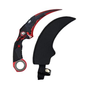 Imagem de Faca Modelo De Metal Karambit De 17CM, Jogo Da Vida E Da Morte, Orname