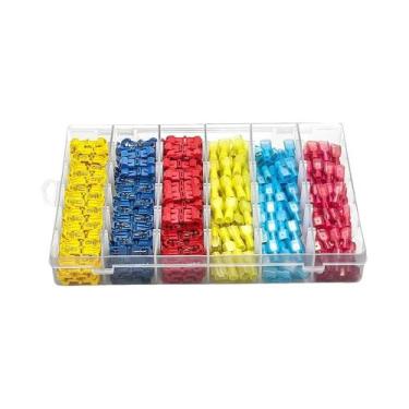 Imagem de Kit De Conectores De Fio T Tap 60-480PCS Terminais De Conexão Rápida 2