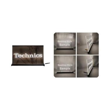 Imagem de Letreiro De LED Neon 3D Com Design De Toca-Discos DJ Para Decoração De