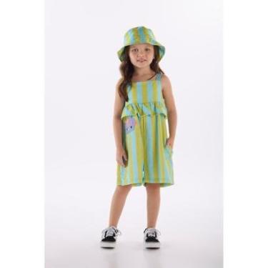 Imagem de Macaquinho Menina com Linho Três e Já-Feminino