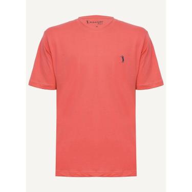 Imagem de Camiseta Aleatory Lisa Vermelho Pastel-Masculino