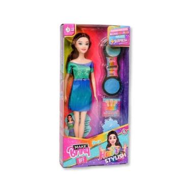 Imagem de Boneca mini hair stylish - polibrinq -, BECA