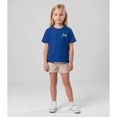 Imagem de Blusa Menina Infantil Brasil Rovitex Kids Azul-Feminino