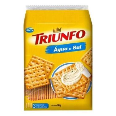 Imagem de Biscoito Triunfo Água E Sal Triunfo 345g