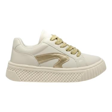 Imagem de Tenis Infantil Menina Casual Dia a Dia Passeio Escola Street Urban Style Conforto Unipasso 326.01-Feminino