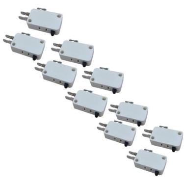 Imagem de 10 Chave Interruptor Para Microondas Electrolux 16A MB41G - Brazan