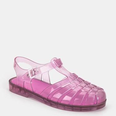 Imagem de Sandália Melissa Possession Feminina Rosa Claro Transparente, Rosa cla