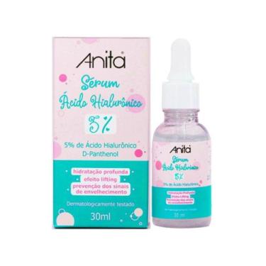 Imagem de Sérum Facial Hidratante com 5% Ácido Hialurônico e D-Panthenol Anita 3