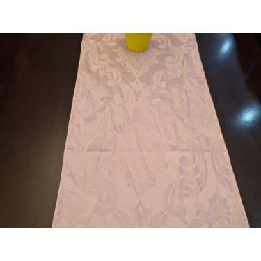 Imagem de Caminho Trilho De Mesa Tecido Jacquard 1,40x0,40 Decoração - Admirare,