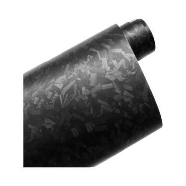 Imagem de Filme Protetor De Porta De Carro Em Fibra De Carbono Preto, Adesivo À 