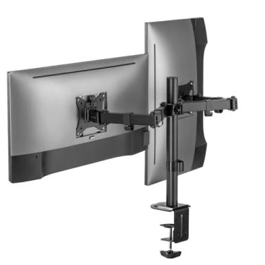 Imagem de Suporte Duplo Articulado para Monitor Clanm CS12 13 a 32 Polegadas VESA 75x75 100x100 10kg por Monitor