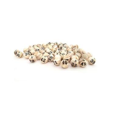 Imagem de Jogo de Bolas Nº 1 Para Bingo De 1 a 75 Letradas E Numeradas