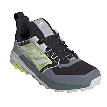 Imagem de adidas Tênis masculino para caminhada Terrex Trailmaker, Núcleo preto/branco cristal/amarelo solar, 7