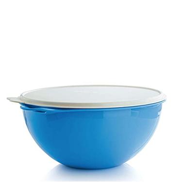 Imagem de Tigela de tupperware Thatsa 19 xícaras em água salgada azul tafetá da Tupperware