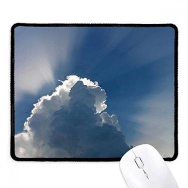 Imagem de Tapete de borracha para jogos Sunshine Dark White Clouds