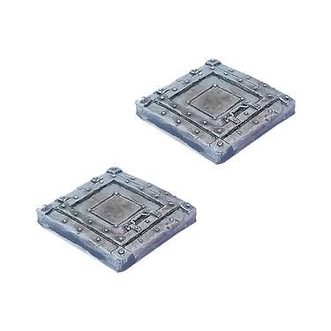 Imagem de Alçapão Ferro - Cenário - Miniatura com pintura para RPG