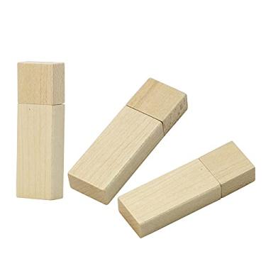 Imagem de Pen Drive USB de madeira de 128 GB, unidades USB, cartão de memória, pen drive USB 2.0, pen drive, armazenamento de data, pendrive, armazenamento externo (mapa)