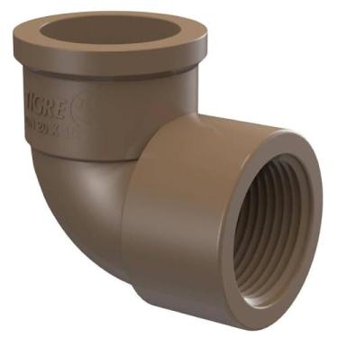 Imagem de Joelho 90 Graus Soldável Rosca 20X1/2 - 35407774 - TIGRE - Joelho 90 Graus Soldável Rosca 20X1/2 - 35407774 - TIGRE