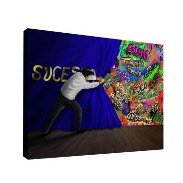 Imagem de Quadro Cortina Do Sucesso -- Br Artes