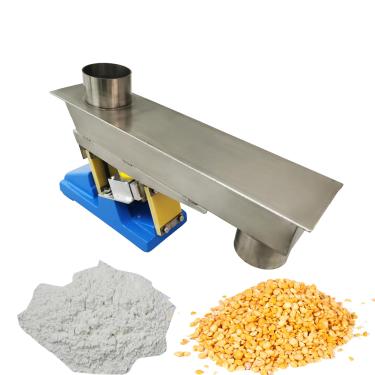 Imagem de INTBUYING Alimentador vibratório eletromagnético GZV-3F 110V com controlador alimentador vibratório para transporte de materiais granulares e em pó