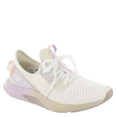 Imagem de New Balance Tênis feminino DynaSoft Nergize Sport V2 Cross Trainer, Sal marinho/Taro, 12