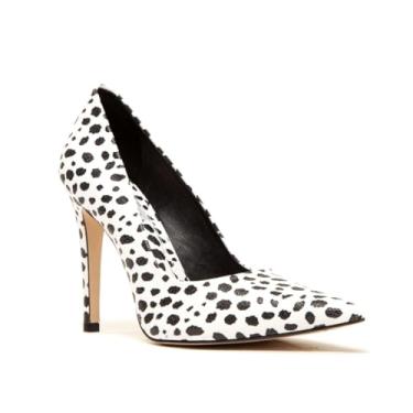 Imagem de Scarpin Animal Print Preto e Branco Cecconello