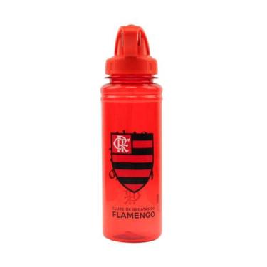 Imagem de Garrafa Canudo Retrátil 700Ml - Flamengo - Mileno