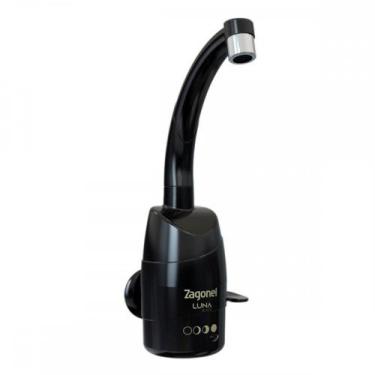 Imagem de Torneira Eletrica Zagonel Luna 4 Temperaturas 5500W. X 127V Black - Bl