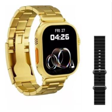Imagem de Relógio Ultra9 Gold Smart Watch 2.02  Série 9  - ultra 9