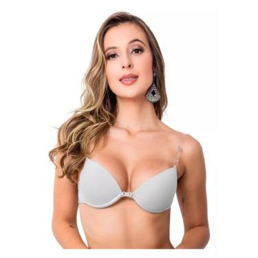 Imagem de Sutiã de Bojo Com Alça De Silicone Transparente Invisível Com Bojo Nad