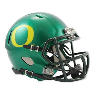Imagem de Riddell Masculino, unissex adulto, feminino NCAA Oregon Ducks Speed Mini Capacete Multi, 19 cm x 16,5 cm