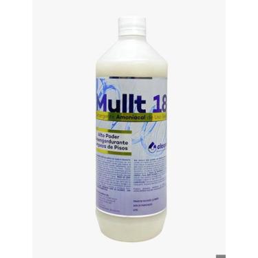 Imagem de Mullt 18 - detergente amoniacal uso geral - cleaner - 1l