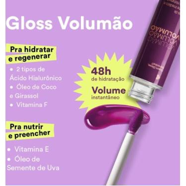 Imagem de Gloss Volumão Cereja Explosão Quem Disse Berenice 9,5ml - O Boticário