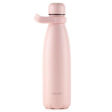 Imagem de Garrafa Térmica Kouda 500ml - Grey, Rosa Claro