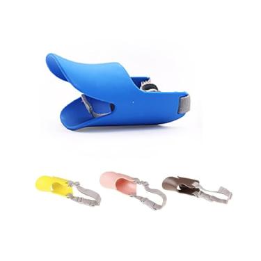 Imagem de Focinheira de silicone antimordida de pato em forma de boca de pato, focinheira antichamada, focinheira para cachorros