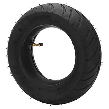 Imagem de 90/65-6,5 Pneus, Mini Pneu de Bicicleta Sujeira e Conjunto de Tubos Internos 90/65-6,5 Pneu de Borracha Espessada e Substituição de Tubo Interno para 49cc de Bicicleta de Sujeira