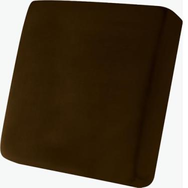 Imagem de Capas de almofada de veludo de cor sólida para sofá, animais de estimação, crianças, protetor de móveis, capas de sofá para sala de estar, capa elástica para assento de cadeira, marrom escuro