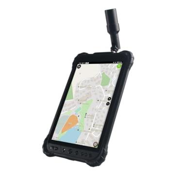 Imagem de SingularXYZ Tablet T8 Pro GNSS – Dispositivo GIS de alta precisão e topografia tela sensível ao toque HD de 8 polegadas, tablet portátil de pesquisa de nível centímetro, bateria de longa duração do