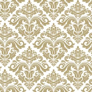 Imagem de Papel de Parede Autoadesivo Contact 45cm x 2 Metros Arabesco Bronze - 