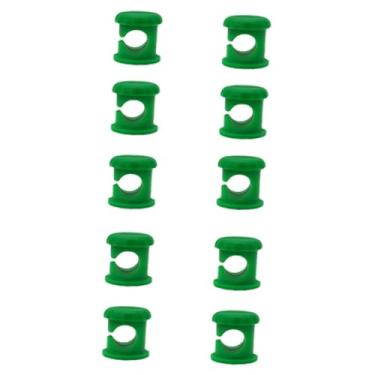 Imagem de IEUDNS Grampos de parede para plantas, grampos de tomate, para crescimento reto e vertical, fixador de flores, para plantas de flores para melão, uva, 10 Peças