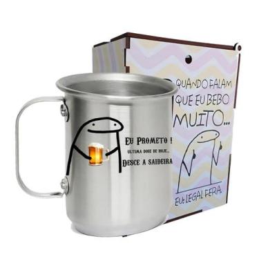 Imagem de Kit Presente Comida De Boteco Com Caneca De Alumínio - Reidopendrive