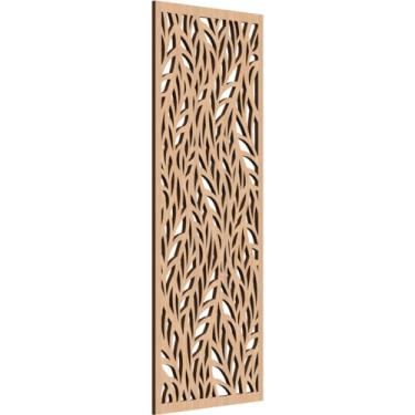 Imagem de Ekena Millwork WALW12X30X0250OVEHI Ortonville Painéis de parede de madeira decorativos Fretwork, 11 3/20.3 cm L x 73 cm A, Nogueira