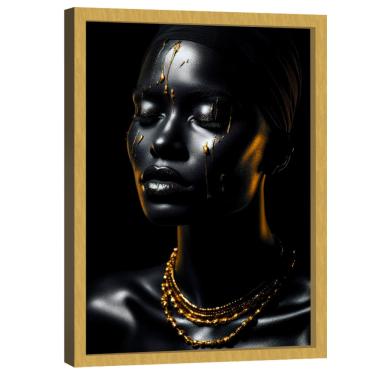 Imagem de Quadro Decorativo Beleza Africana