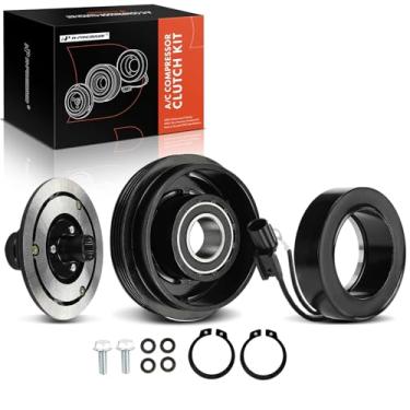 Imagem de A-Premium Kit de embreagem de compressor de ar condicionado compatível com Hyundai 2001-2006 Elantra, 2003-2008 Tiburon, 2005-2009 Tucson, 2.0L