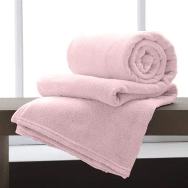 Imagem de Manta Queen Fleece Microfibra 2,20m x 2,40m Lisa - Arte&Cazza (confira cores)